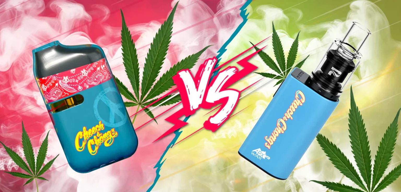 Dab Pen vs. Vape Pen: A Side-by-Side Comparison to Help You Choose the Right Device - Cheech & Chong's Cannabis Co. Cheech & Chong's Global Dab Pen vs. Vape Pen: A Side-by-Side Comparison to Help You Choose the Right Device - Cheech & Chong's Cannabis Co. Cheech & Chong's Global