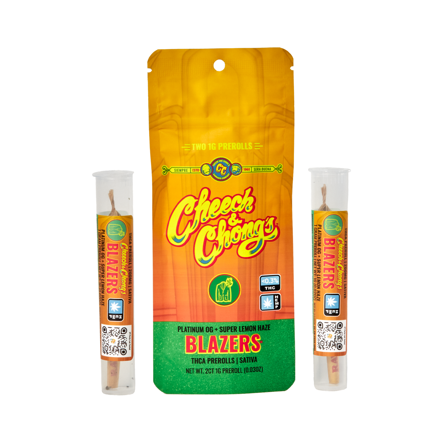 Platinum OG + Super Lemon – Premium 2-Pack Prerolls