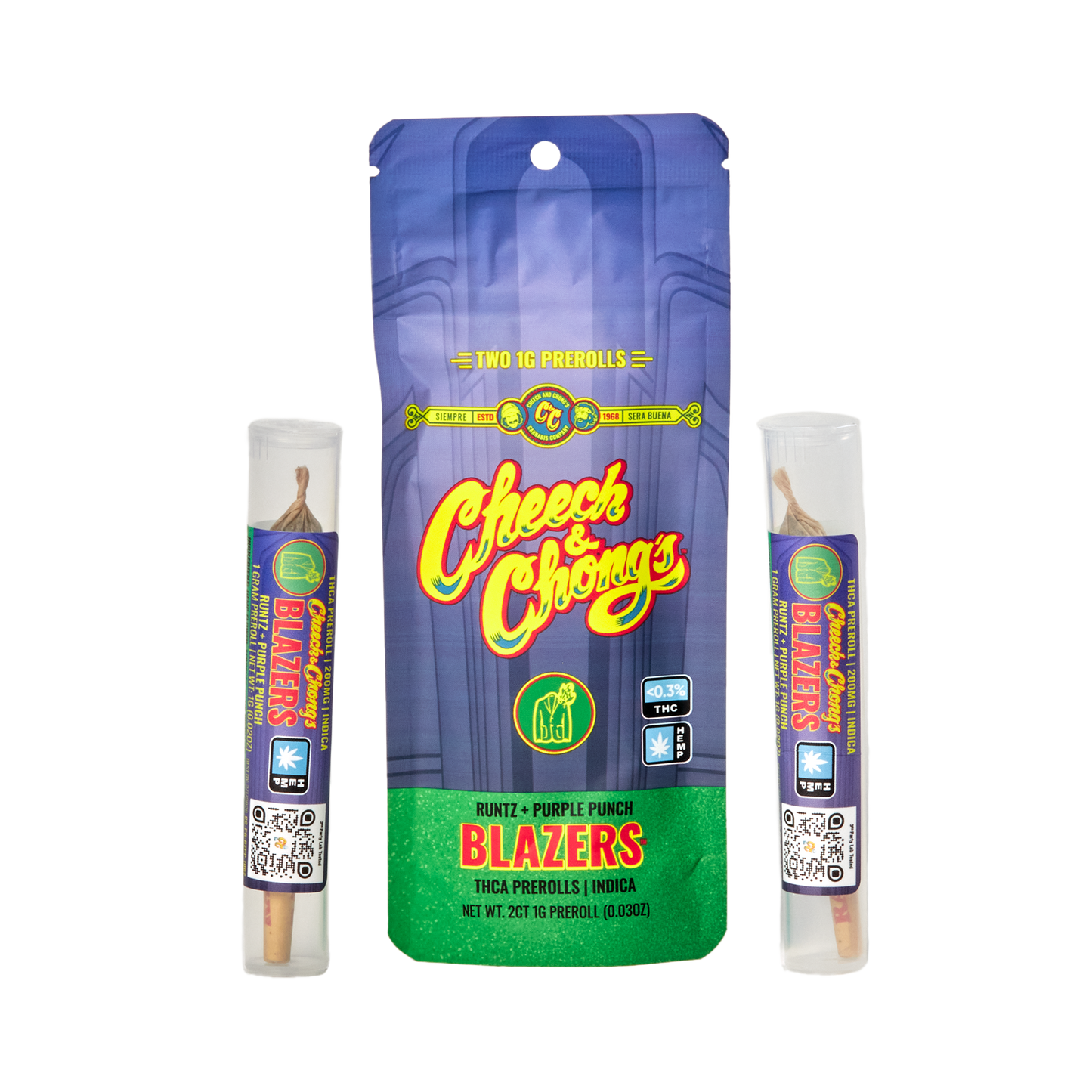 Runtz + Purple Punch – Premium 2-Pack Prerolls