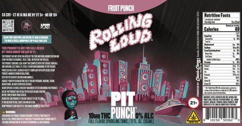 THC Fruit Punch (5 mg) - Cheech & Chong x Rolling Loud