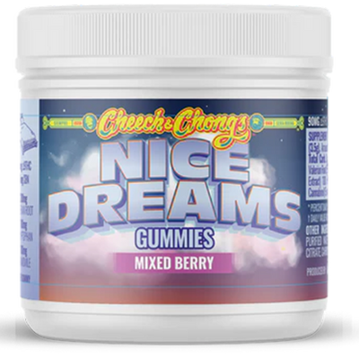 Nice Dreams THC + CBN Gummies - Mixed Berry (90 mg THC + 150 mg CBN)