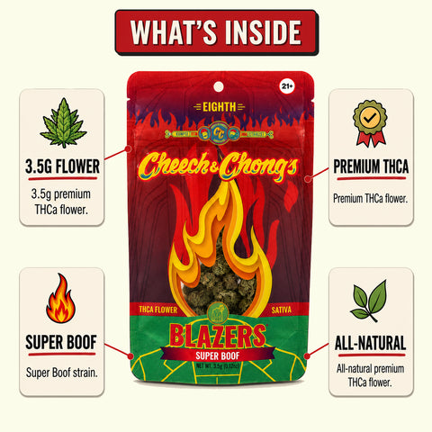 Blazers Super Boof Premium THCa Flower (3.5g)