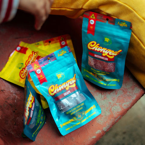 Indica Delta-9 THC Gummies - Grape (200 mg THC + 50 mg CBC + 50 mg CBG)