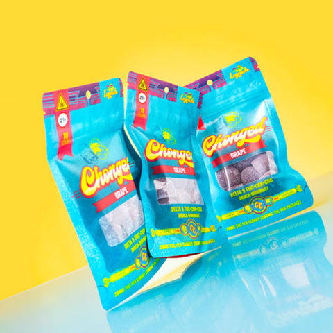 Indica Delta-9 THC Gummies - Grape (200 mg THC + 50 mg CBC + 50 mg CBG)