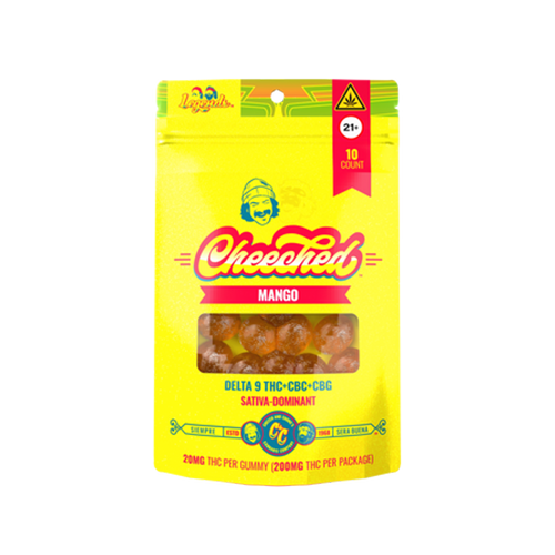 Sativa Delta-9 THC Gummies - Mango (200 mg THC + 50 mg CBC + 50 mg CBG) Sativa Delta-9 THC Gummies - Mango (200 mg THC + 50 mg CBC + 50 mg CBG)