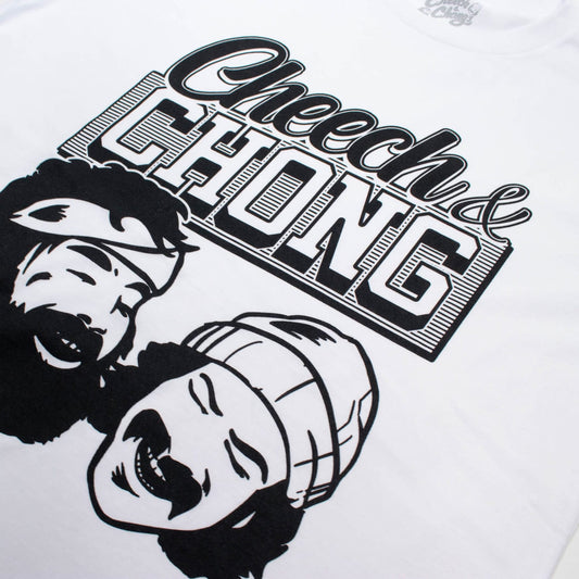 Faces Tee – Black/White
