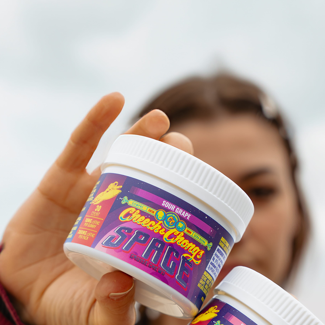 Blast Off With Cheech & Chong’s Triple-Strength Sour Grape Space Chews (Limited Time Only)