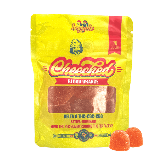 Cheeched Legends Gummies - Blood Orange