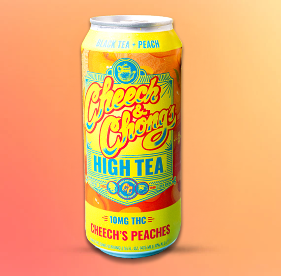 Cheech and Chong's High Teas THC Infused Iced Tea - Cheech’s Peaches