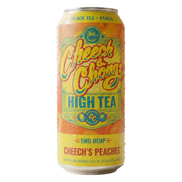 High Teas THC Infused Iced Tea - Cheech's Peaches (4-pack, 20 mg)