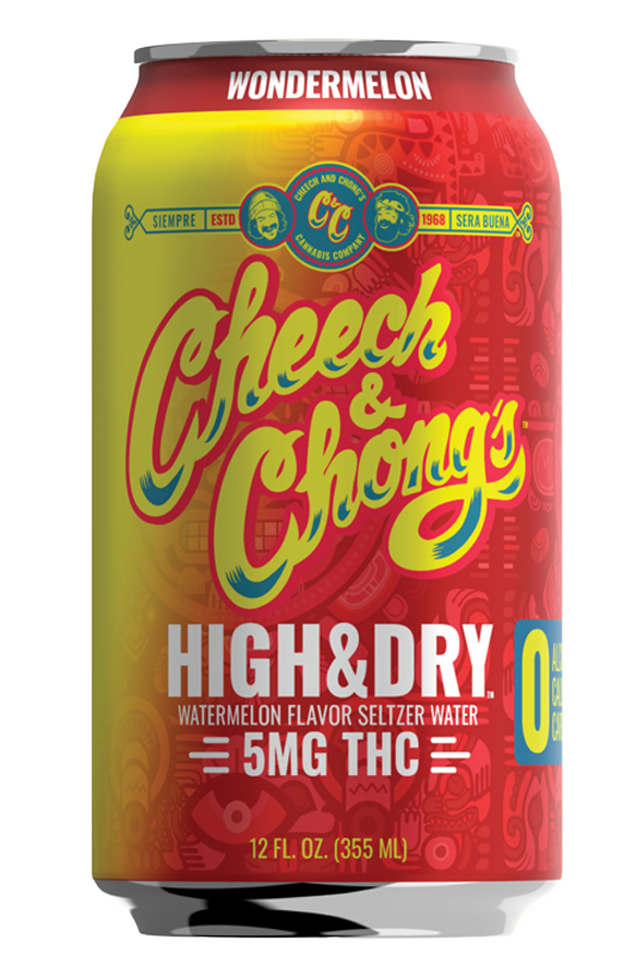 High & Dry Delta-9 THC Seltzer - Wondermelon (6-pack, 30 mg)