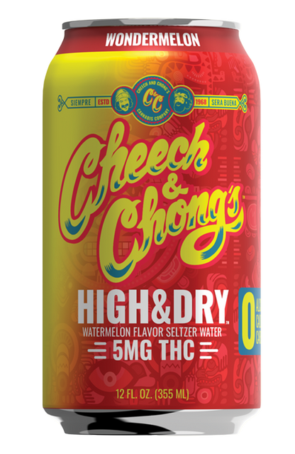 High & Dry Delta-9 THC Seltzer - Wondermelon (6-pack, 30 mg)