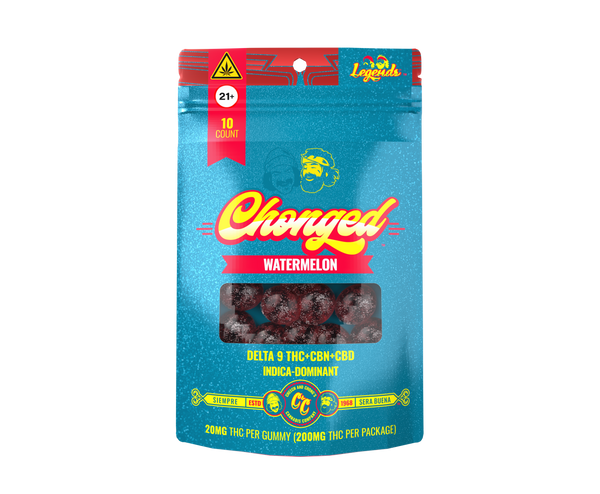 FIND YOUR PERFECT HIGH, AND GET CHONGED WITH OUR LEGENDS GUMMIES -WATERMELON