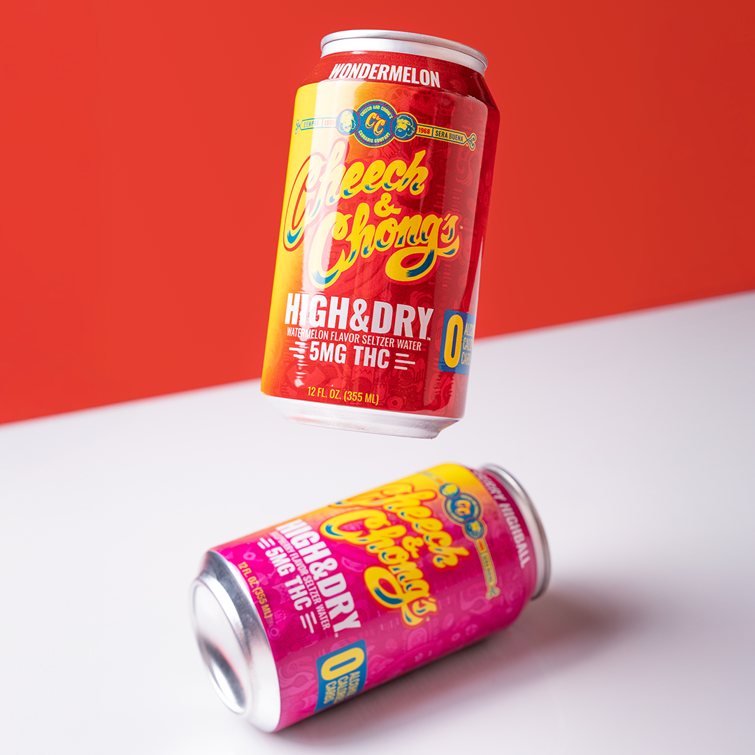 Wondermelon- HIGH AND DRY THC  Infused Seltzer Water