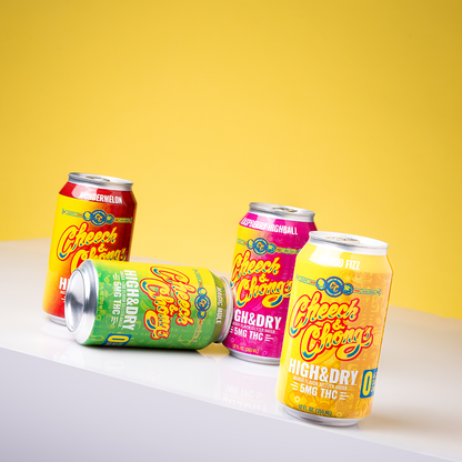 Wondermelon- HIGH AND DRY THC  Infused Seltzer Water