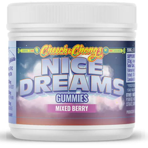 REST EASY WITH CHEECH & CHONG’S NICE DREAMS GUMMIES