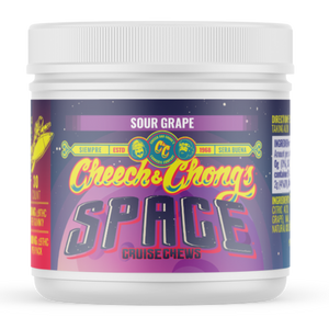 Blast Off With Cheech & Chong’s Triple-Strength Sour Grape Space Chews (Limited Time Only)