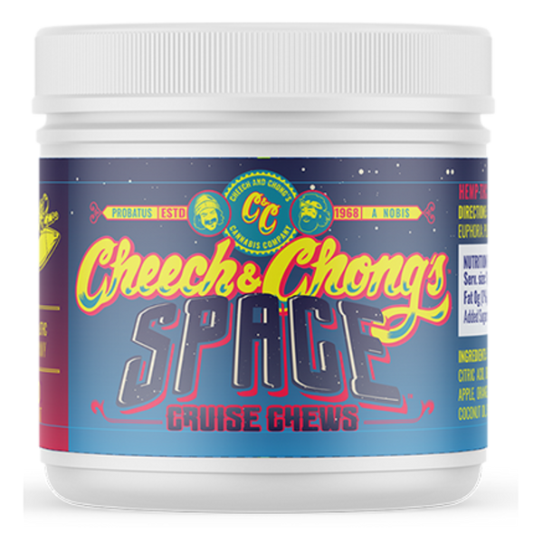 Blast Off With Cheech & Chong's Triple-Strength Space Chews offer