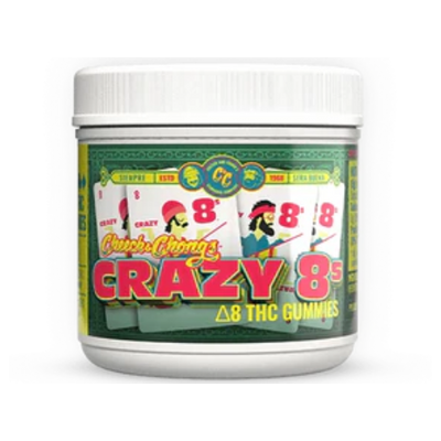 Crazy8's High-Potency Delta 8 THC Gummies (2,000 mg)