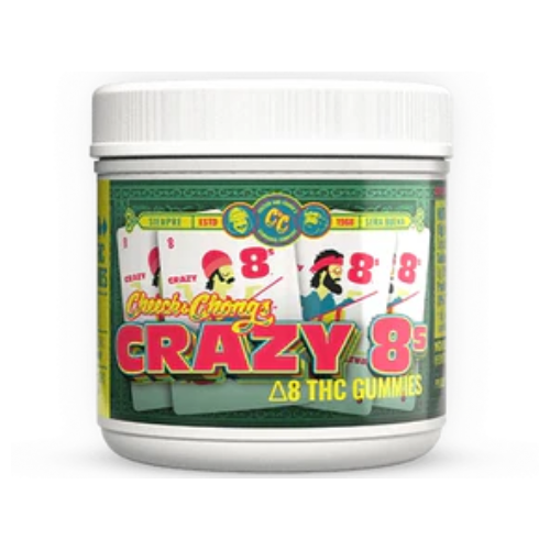 CHEECH & CHONG’S CRAZY 8’S: GET CRAZY WITH 100MG OF MIND-MELTING DELTA-8