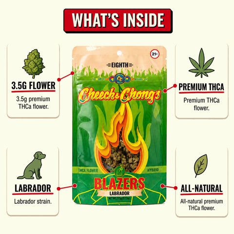 Blazers Labrador Premium THCa Flower (3.5g)
