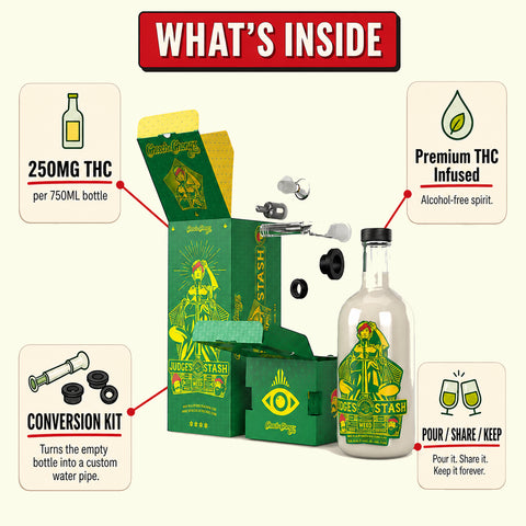 The Judge's Stash, 750ml Bottle & Conversion Kit
