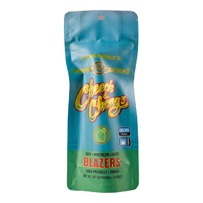 Blazers RS11 + Northern Lights Premium THCa Prerolls (2-pack, 2g TW)