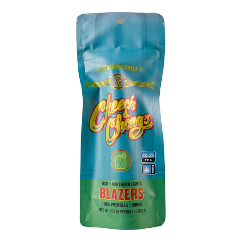 Blazers RS11 + Northern Lights Premium THCa Prerolls (2-pack, 2g TW)