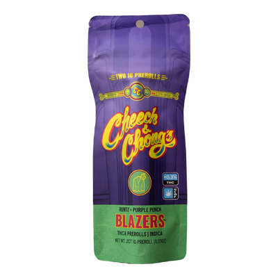 Blazers Runtz + Purple Punch Premium THCa Prerolls (2-pack, 2g TW)
