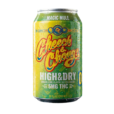 High & Dry Delta-9 THC Seltzer - Magic Mule (4-pack, 20 mg)