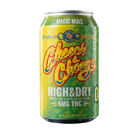 High & Dry Delta-9 THC Seltzer - Magic Mule (4-pack, 20 mg