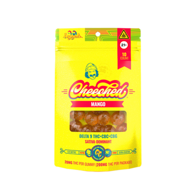 Legends Sativa Delta-9 THC Gummies - Mango (200 mg THC + 50 mg CBC + 50 mg CBG)