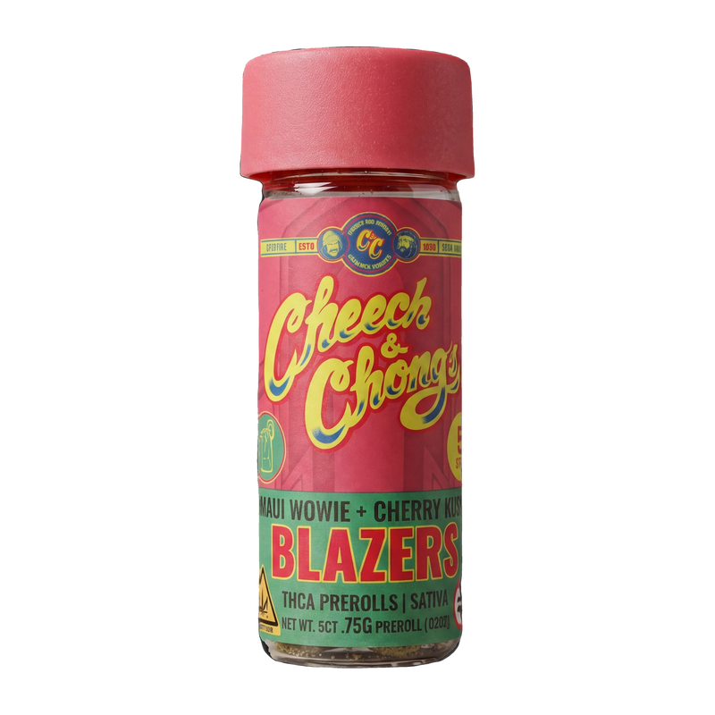 Blazers Maui Wowie + Cherry Kush Mini THCa Prerolls (5-pack, 3.75g TW)