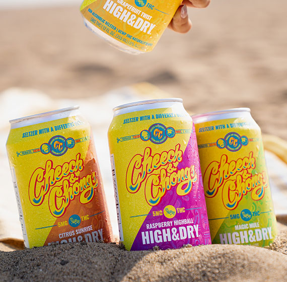 Cheech And Chong Seltzer Near Me Cheech & Chong’s Citrus Sunrise High & Dry Thc Infused Seltzer Water