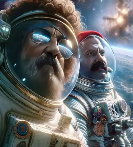 Cheech and Chong in space