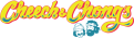 Logo of "creech & crony's" featuring stylized, retro text in bright colors with two silhouette faces, one facing right and the other left, in blue tones beneath the text.