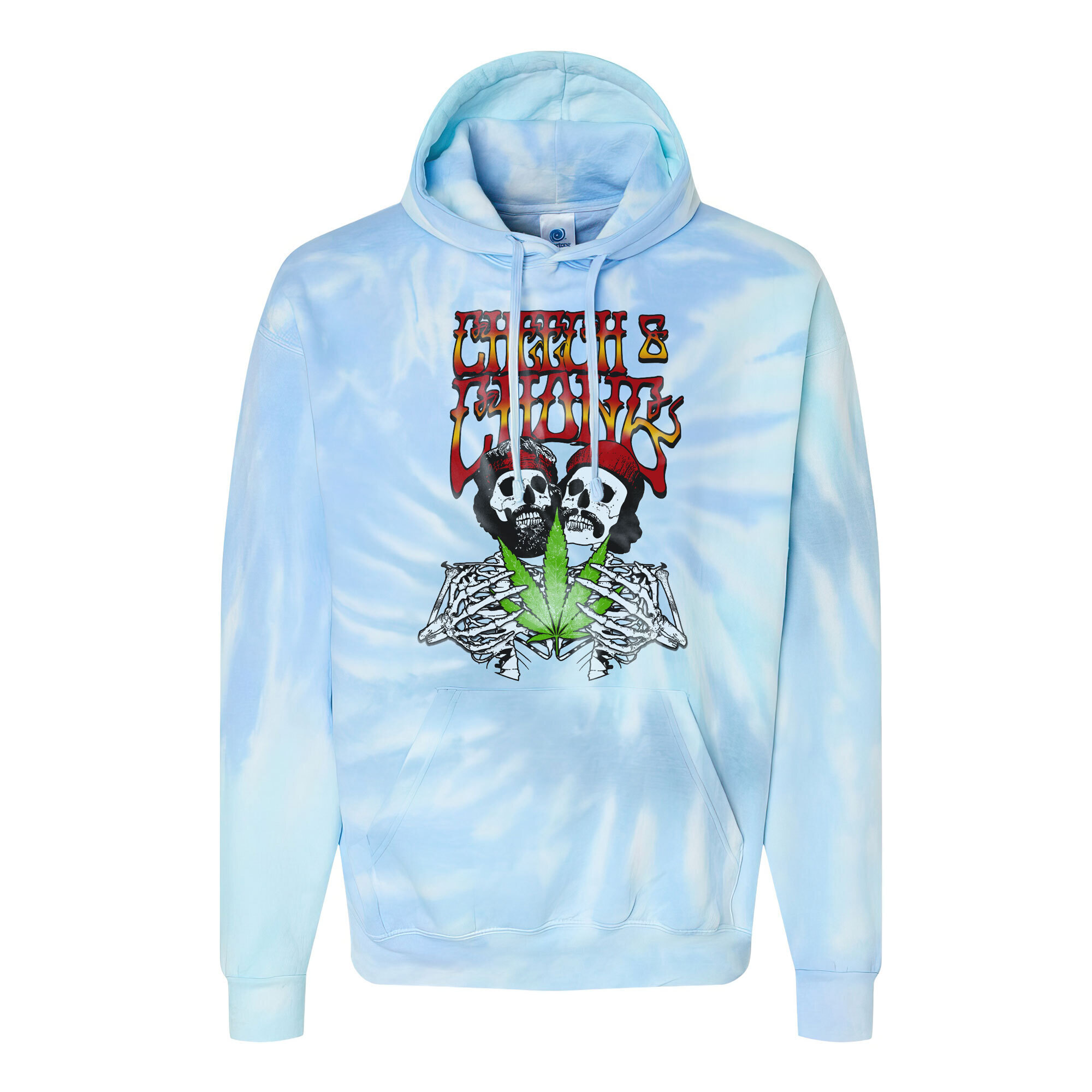 420 Collection - Stoned Dead Tie Dye Hoodie - Cheech And Chong's ...